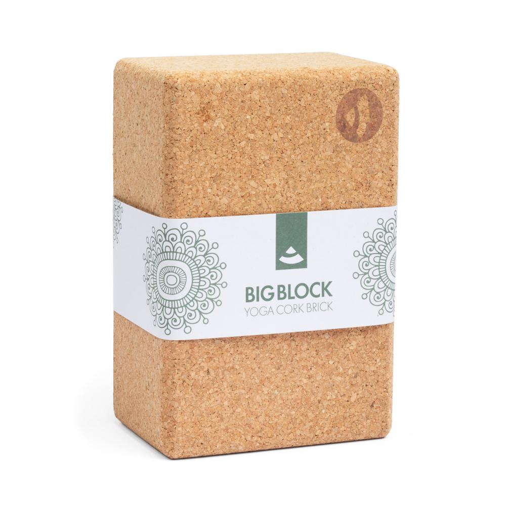 Joga blok iz plute Cork Brick XL