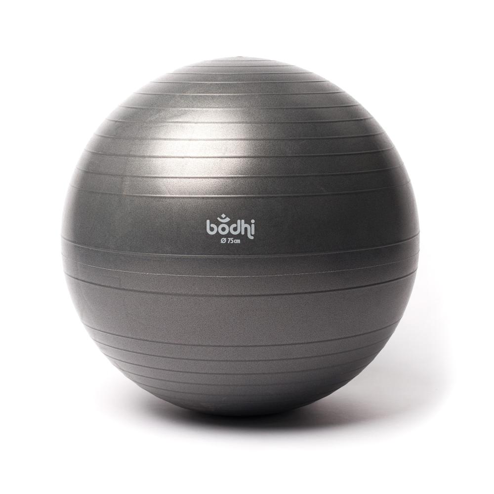 [Bodhi__gb75a] Telovadna žoga, odporna proti razpoku, 75 cm, antracit
